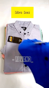 REVANO M80 - PROMOSI Kemeja Pria Distro Lengan panjang Kerja Formal Kuliah Casual