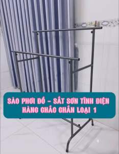 SÀO PHƠI ĐỒ - SẮT SƠN TĨNH ĐIỆN - HÀNG CHẮC CHẮN LOẠI 1 Sào Phơi Đồ 2 Chiều Cho Gia Đình Khung Phơi Đồ Chất Liệu Inox Bền Bỉ - Lazada