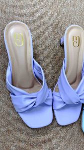 Muchu - Alice Sandal Heels 5 cm / Heels Slop Wanita / Heels Kerja / Heels Wisuda / Kitten JB 06