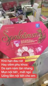 Nội Tiết Cải thiện kinh nguyệt khô hạn đẹp da rụng tóc