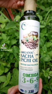 BUY 1 Free 1 CL Organic Premium SACHA INCHI OIL 印加果油 MINYAK SACHA INCHI (250ml)(Peru) Free Gift 📦