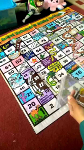 Ular tangga muslim tema akhlak / Mainan edukasi