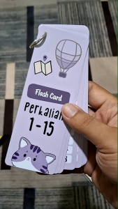 Mrronies - Tabel Perkalian MTK / Hapalan Kartu Flash Card Mainan Edukatif  CU