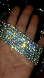 สร้อยข้อมือเพชรCz 4mm. AAAAA