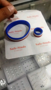 1set / 1pasang gelang dan cin cin monrek bahan karet anti putus