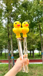 ZR5860 37cm Bubble Wand Blow Bubble Blowing Children Toy Stick Colourful Cartoon Small Gift Toys{1Pcs}