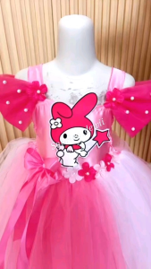 gaun tutu melody/ dress melody/ baju ulang tahun anak perempuan