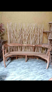 Teak Bench Outdoor/indoor Bangku Teras Taman Murah Terbaru