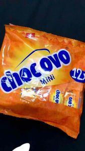Ovomaltine Choc Ovo Mini 1 ถุง มี 12 ชิ้นมินิๆ แบบแยกซอง น้ำหนัก 90 กรัม สินค้าจากสวิตเซอร์แลนด์ BBF.01/2026