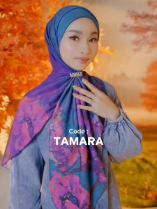 Bawal Minaz Hijab Edisi Autumn Material Cotton Bidang 45