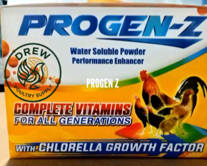Progen-Z Water Soluble Powder Performance Enhancer Complete Vitamins for All Generations with Chlorella Growth Factor