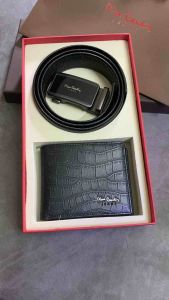 Set Ví nịt nam da bò Pie cardin fullbox túi giấy
