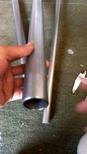 Pipa Besi Seamless 1.3 inch | OD 34mm / ID 29mm Tebal 2.5mm Panjang 20cm sampai 100cm