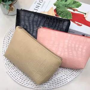MARIONE - Dompet kosmetik croco MADONNAI ( TEBAL ) Tempat kosmetik Wanita Bahan Croco ( TEBAL & HALUS ) madonai