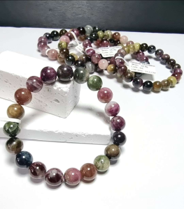 Eunegems Rainbow Tourmaline Bracelet High Quality #5