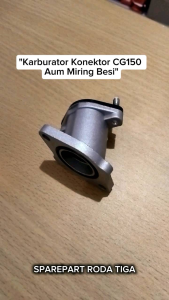 manifold intake- carburator connector -150 aum miring (15e)