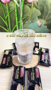 Cafe Sầu riêng mẫu mới_ RockCafe Hộp 30 gói