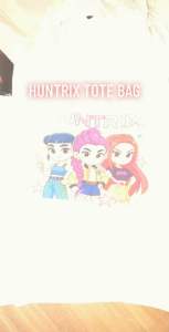 KPOP DEMON HUNTERS BAG TOTE BAG HUNTRIX