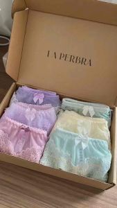 Quần lót ren nữ mềm mại quyến rũ CAMI quần không viền thun co dãn thiết kế LA PERBRA