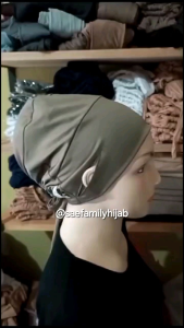 Ciput Anti Budeg Bahan Jersey Daleman Kerudung