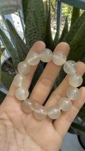 Vòng chuỗi mã não tự nhiên hạt 14ly