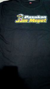 T-SHIRT KAOS PASUKAN JAM MEPET