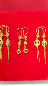 ANTING JURAI DEWASA PERAK 925 LAPIS MAS