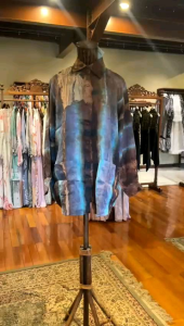 Ceyda Tunik Tenun Viscos by Dian Pelangi LIMITED EDITION Blouse Baju Atasan Kemeja Blus Outfit Casual Formal Kerja Kantor Pesta Pernikahan Kondangan Lebaran Wanita Hijaber Cantik Anggun Modis Modern Simple Elegan Mewah Model Korea Terbaru Motif Jumputan