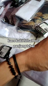 Kaos Kaki Sepak Bola Futsal Panjang Tebal Bahan Nyaman 50% Poliester 35% Spandex 15% Katun Garansi Kualitas Terjangkau