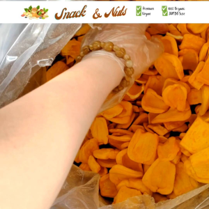 1kg Dried Thai Jackfruit NO SUGAR NO FLOUR for Diet Keto Das - Kerepek Nangka Kering Madu