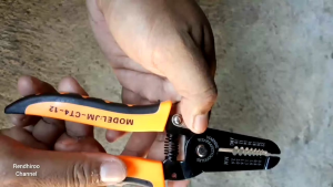 Tang Pengupas Kabel Otomatis / Tang Pengupas Kabel Murah / Tang Pemotong Kabel / Wire Cutter Pliers - JM-CT4-12
