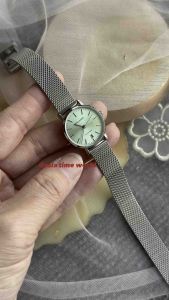 [Original] 8216L SS-6 Balmer Elegance Sapphire Womens Watch with Green Dial and Silver Stainless Steel Mesh Band | Official Warranty