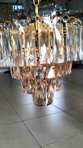 Good jaya lighting lampu gantung crystal 40cm import modern