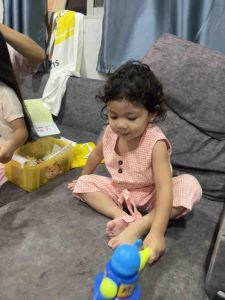 ของเล่นเด็ก ค้อนทุบมีเสียง ของเล่นสำหรับเด็กเล่น ใส่ถุงตาข่าย