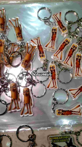 TUNG TUNG SAHUR: Gantungan Kunci Akrilik 2Sisi Karakter Anomali