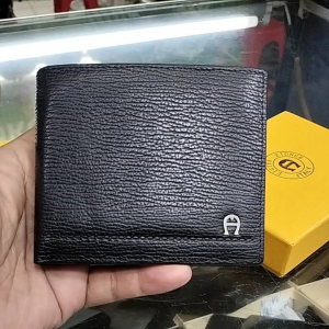 EIGTEN AIGNER ITALY: Dompet Kulit Pria Model Tidur