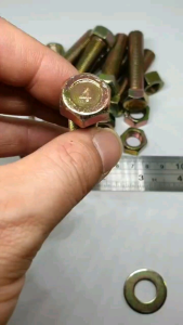 (paket 50 set) baut 17 (12mm) x 5cm + mur