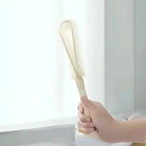 Sikat Botol Gelas Dapur Gagang Kayu Panjang Serbaguna