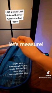 HCT Deluxe Leaf Rake Pool Net with Aluminum Rod Frame - Standard / Hayward Compatible - Pool Accessories - CHEMSTORE