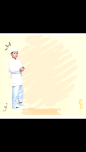 Set Baju Koko Manasik Anak Laki-Laki Putih