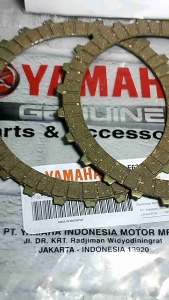 paket mangkok lonceng 20t + kampas ganda assy + kampas kopling dan cage motor yamaha jupiter z1 force f1 injeksi