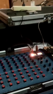 Mixer Costum Jumper Mic Microphone 41 Chanel Second Dan Hardcase Nya Baru