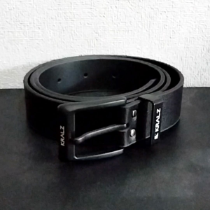 KRALZ - Sabuk Pria Ikat Pinggang Dewasa Belt Hitam
