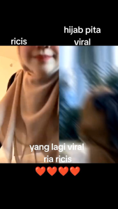 PITA HIJAB RIA RICIS JEPIT PITA KOREA PITA JILBAB BELAKANG