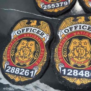 POLICE BADGE FOR REFLECTOR VESTS