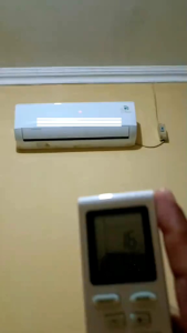 kipas Angin ac Pakai Remot kontrol murah hemat listrik 25wat