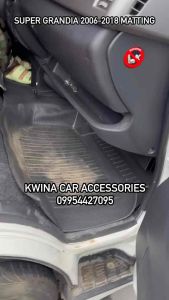 HIACE SUPER GRANDIA 2006-2018 DEEP DISH MATTING