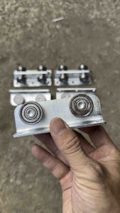 Bi treo cửa lùa ( tải nặng ) - 04 bánh ( chạy máng 3 x 4 )