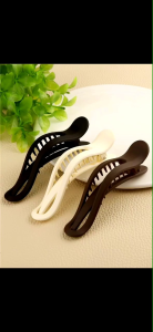 [HC 044] Klip Rambut Corat Panjang Korean Women Matt Colour Duck Style Huge Hair Clip Ins Korean Elegent Matt Duckbill Hair Clip Clamping新款磨砂鸭夹发抓简约百搭后脑勺盘头盘发抓夹发夹