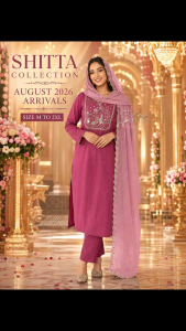 [PRE-ORDER] 2026 AUG WOMEN’S BOLLYWOOD PUNJABI SUIT| CHUDIDAR SUIT | PAKISTANI 3-PIECE EMBROIDERED SUIT LONG KURTI MATCHING PANTS DUPATTA SHAWL INDIAN MUSLIMAH WEDDING DINNER OUTFIT SIZE M-2XL